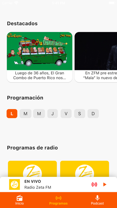 Zeta FM CR Screenshot