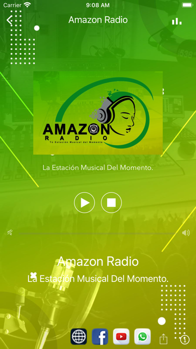 Amazon Radio iPhone screenshot 2 - Music app