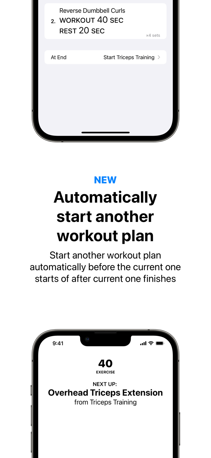 Timed Workout Timer and Planner