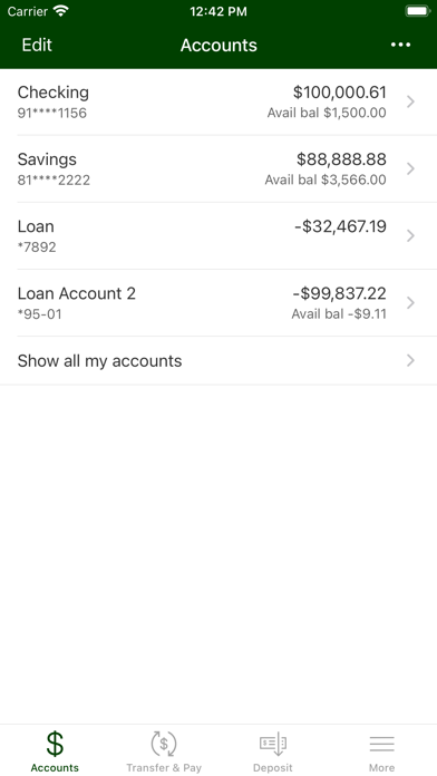 Coconino Federal Credit Union Screenshot