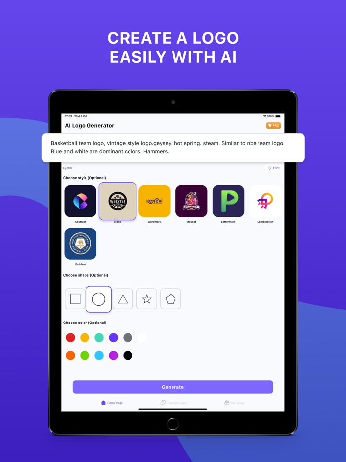 AI Logo Generator Brand Maker