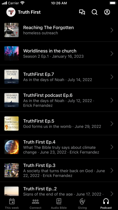 Truth First Missions Screenshot