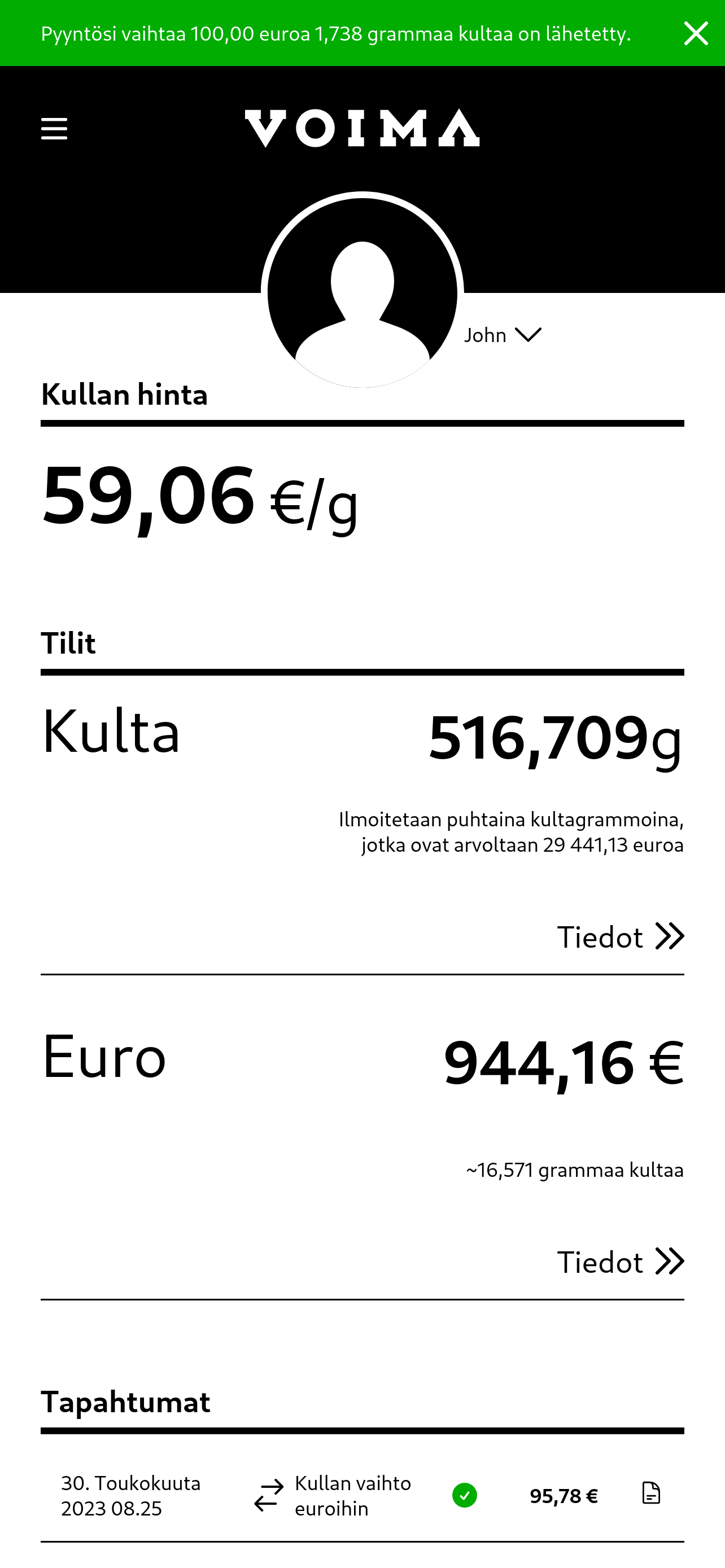 Voima Gold