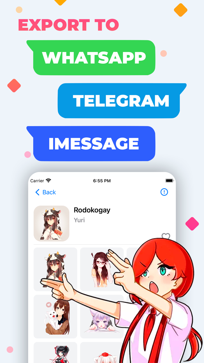 Anime Stickers - Sticker Maker