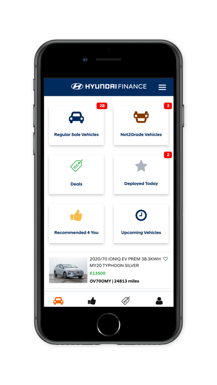 Hyundai Dealer Purchasing App