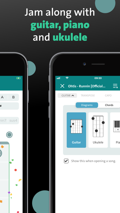 Chordify: Songs, Chords, Tuner Screenshot