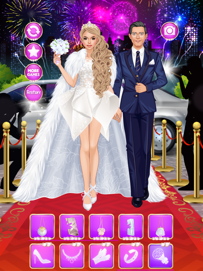 Wedding Games Girl Dress Up