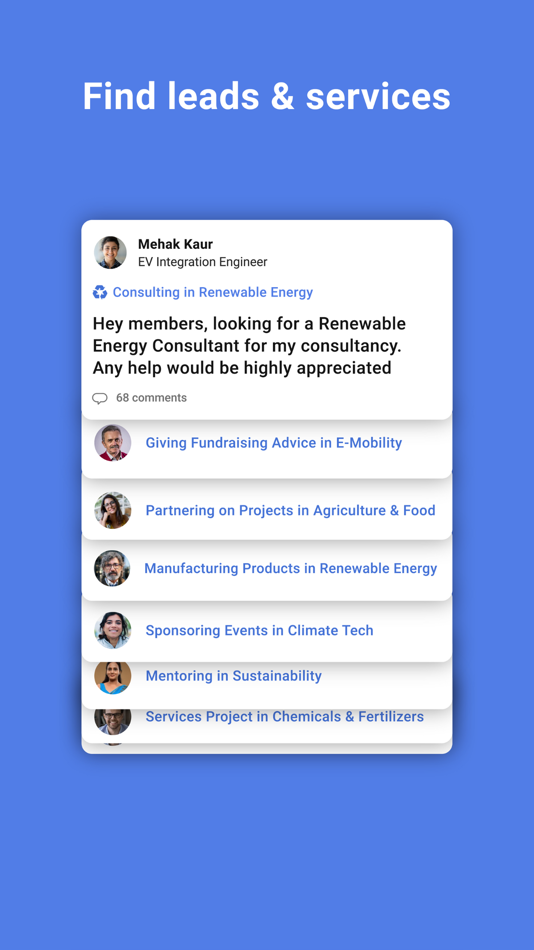 #4. BlueCircle: Green Jobs & Learn (iOS) 由: Unified Leadership Private Limited