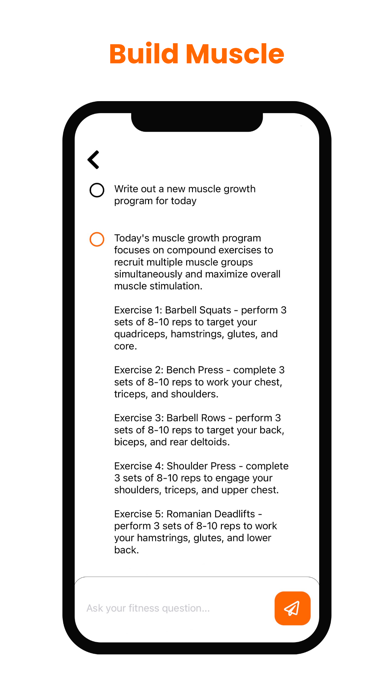 MuscleGenie: AI Fitness Coach Screenshot