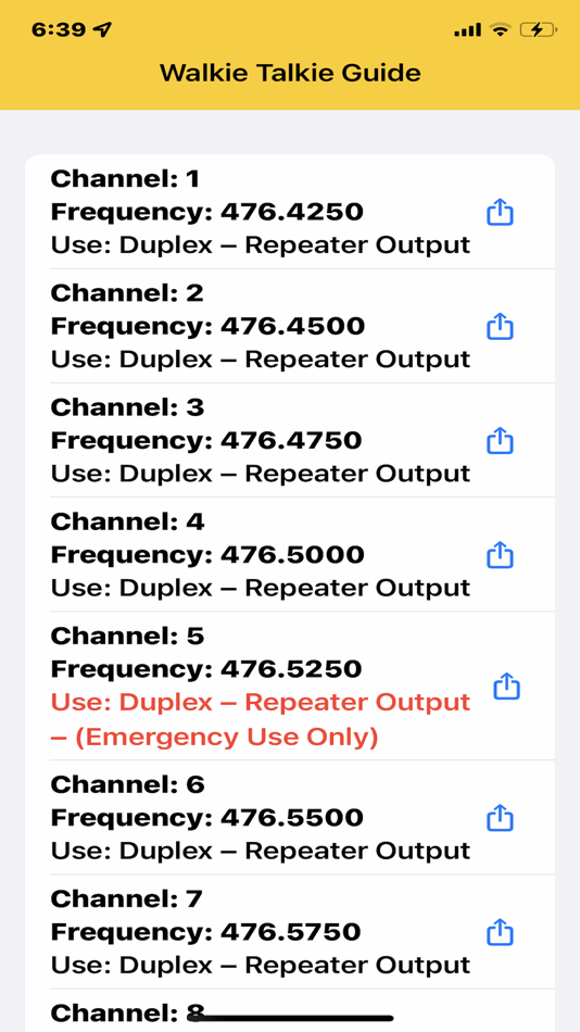 #2. UHF Channel Guide (iOS) 게시자: David Bolis