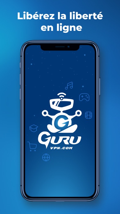 Screenshot #1 pour Guru App VPN Speed Fast Server