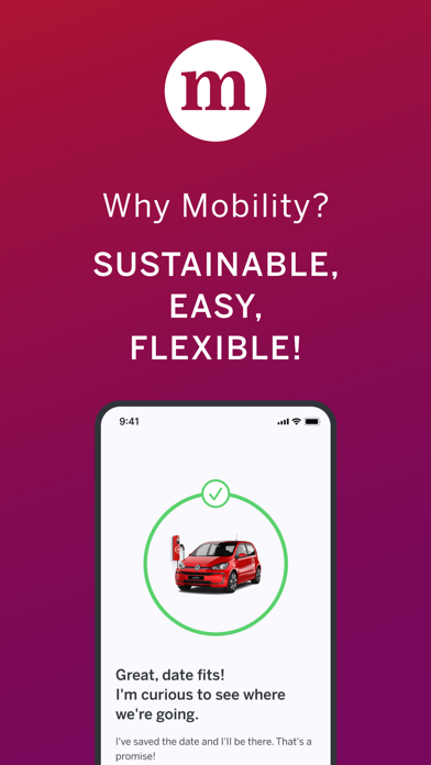 Mobility Carsharing Screenshot