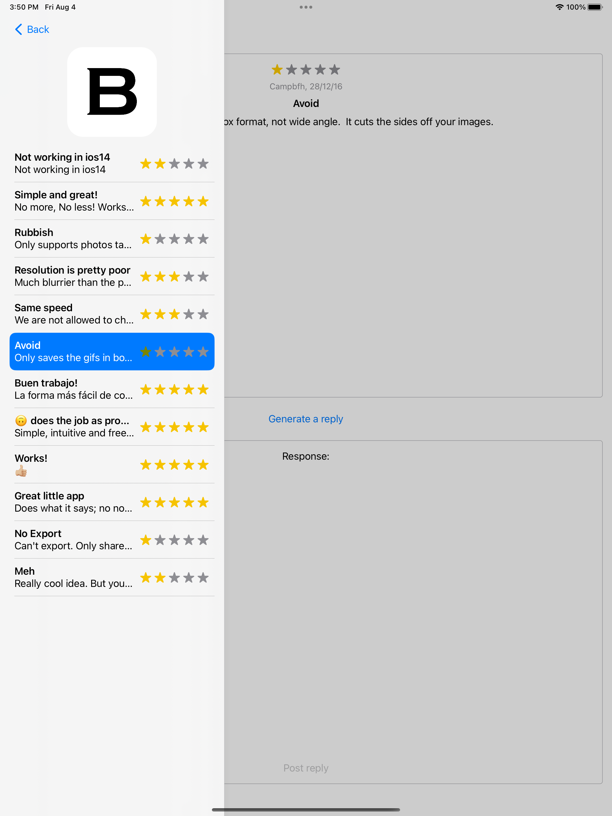 AppReviews.ai - review replies