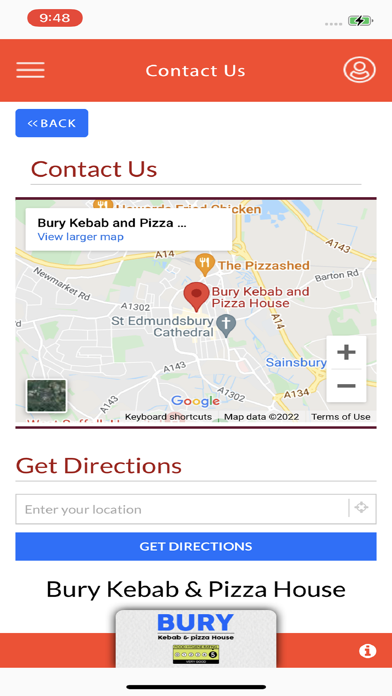 Bury Kebab And Pizza House Screenshot