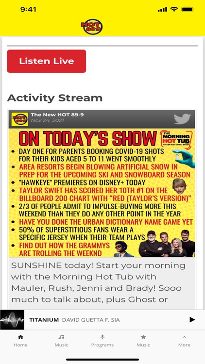 The New HOT 89.9 screenshot-4