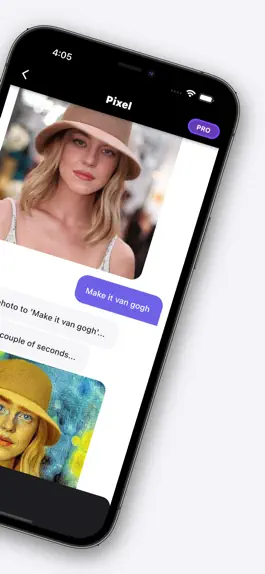 Game screenshot Pixel Chat - AI Image Editing apk