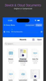 docu boss for dropbox iPhone Captures Décran 3