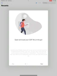 OpenDocument Reader Pro ipad bilder 0