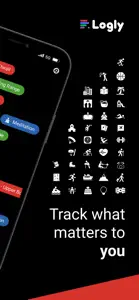 Logly: Track Daily Activities screenshot #4 for iPhone