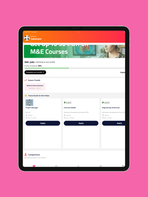MESC Digital iPad screenshot 4 - Education app