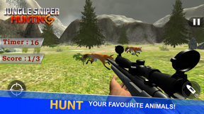Jungle Sniper Hunting Game screenshot