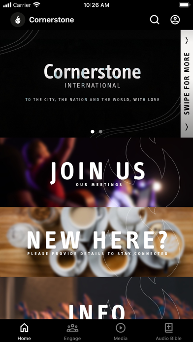 Cornerstone International Screenshot