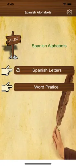 Game screenshot Spanish Alphabets Writing mod apk