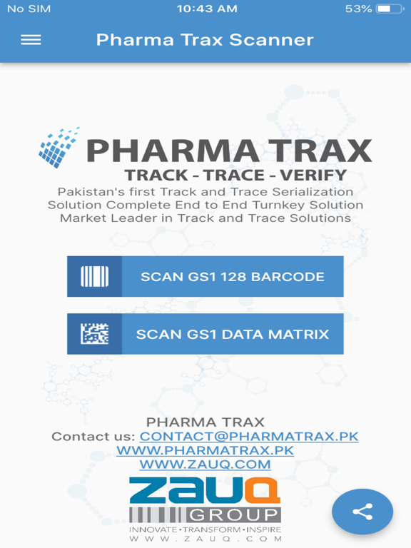 Screenshot #6 pour PHARMA TRAX SCANNER