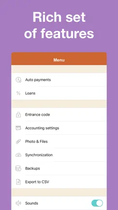 Finance OK - finance tracker iPhone image 2
