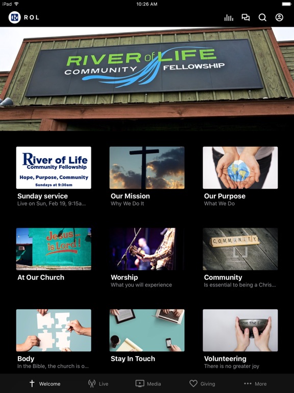 Screenshot #4 pour River of Life Fellowship App