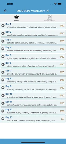 Game screenshot 3500 ECPE Vocabulary apk