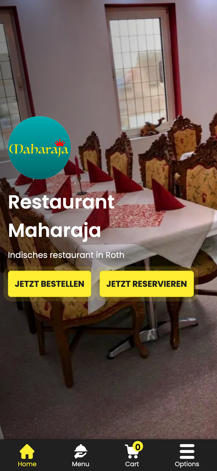 Restaurant Maharaja Roth