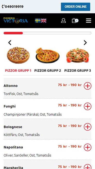 Pizzeria Victoria Screenshot