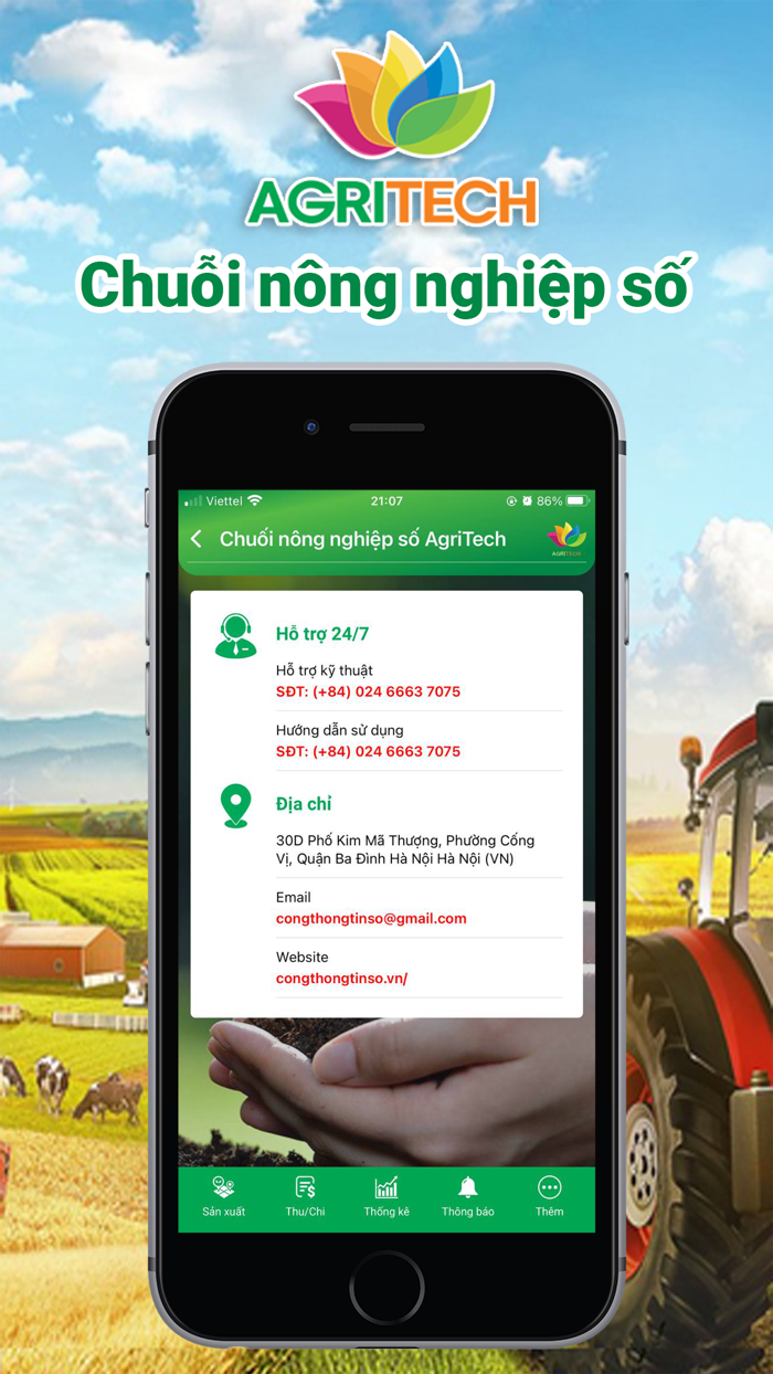 AgriTech-Chuỗi nông nghiệp số
