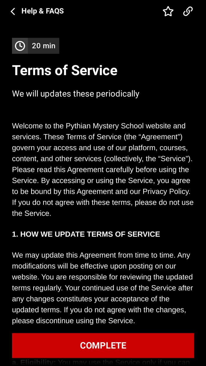 Pythian Mystery School