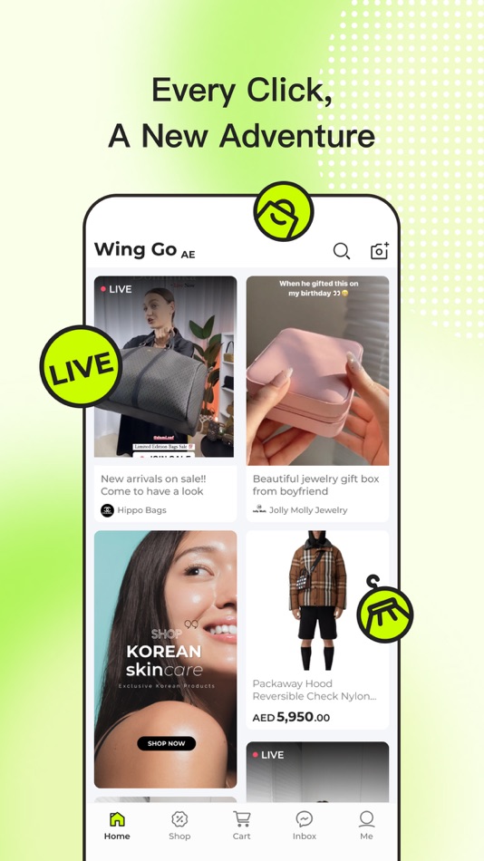 Wing Go - Live Shopping - 2.7.1 - (iOS)