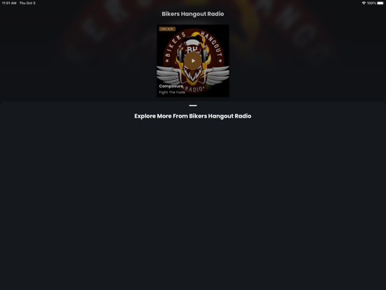 Screenshot #6 pour Bikers Hangout Radio