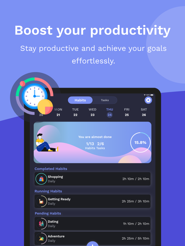 TaskQ - Habit Tracker