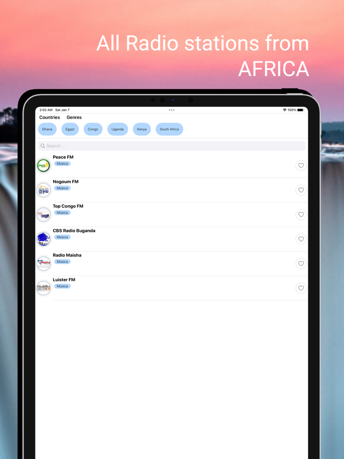 African Radio Stations Live