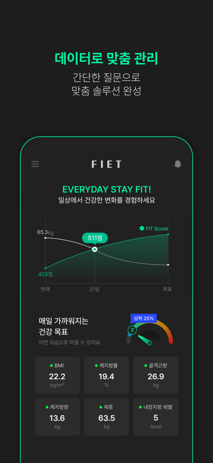 피에트 - EVERYDAY STAY FIT