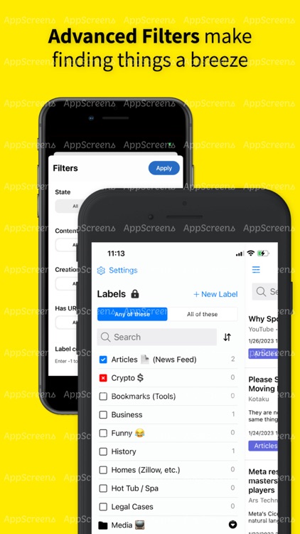 Airframe: Save & find later screenshot-3