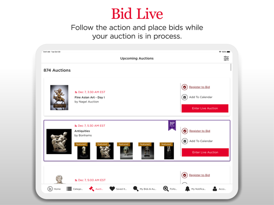Screenshot #6 pour Invaluable Auctions: Bid Live