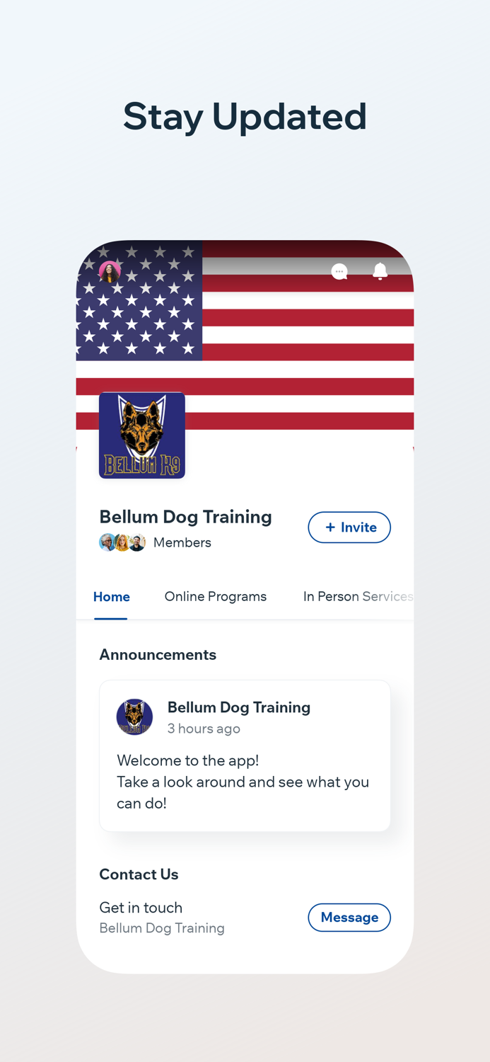 Dog trainer pro Bellum K9