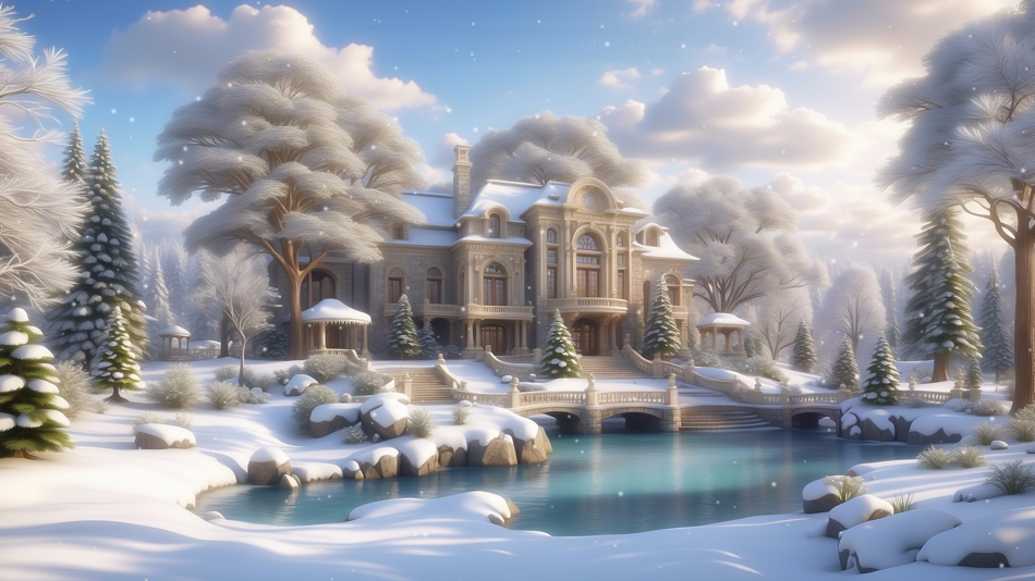 #7. Snowing Relax - Slideshow (iOS) 由: Przemyslaw Perkowski