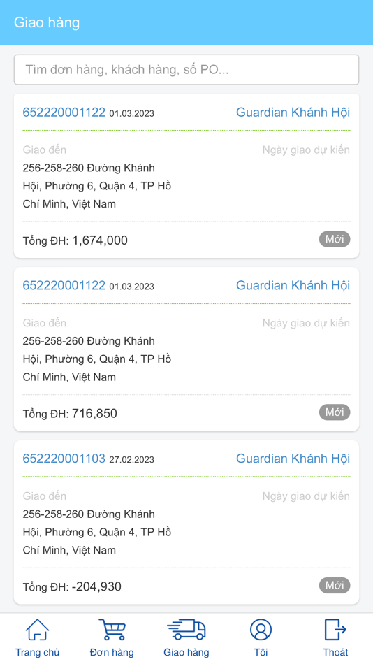 #4. TNT.delivery (iOS) Podle: Thanh Mai