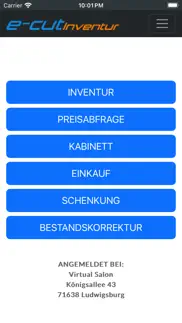 e-cut inventur iphone bildschirmfoto 2