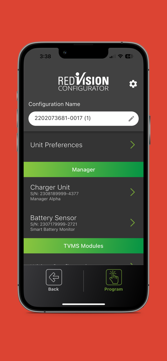 REDARC RedVision Configurator