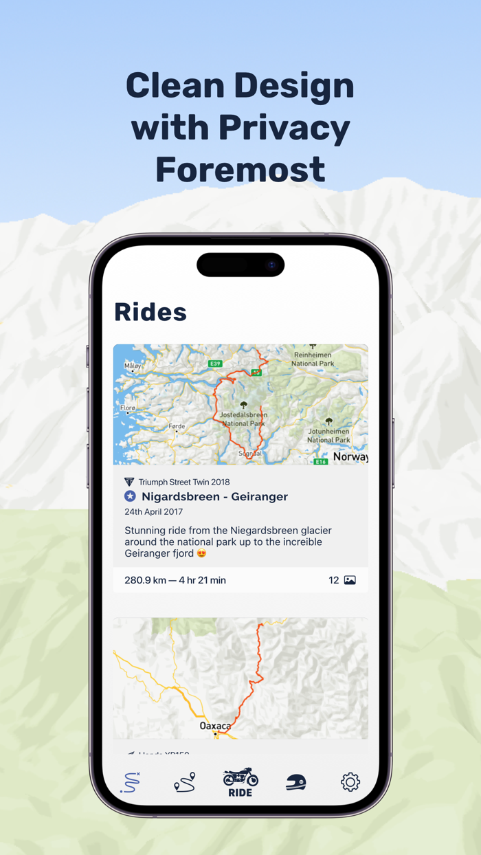 Moto Dash - Motorcycle App