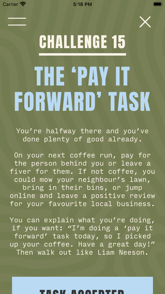 #3. Gentleman Challenge (iOS) 由: The Gentleman Routine