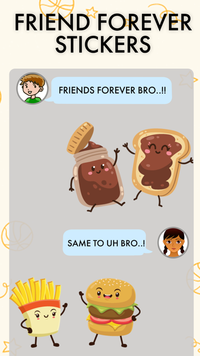 Friends Forever Stickers Pack Screenshot